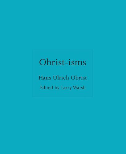Cover image for Obrist-isms