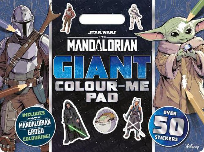 Cover image for Star Wars: The Mandalorian Giant Colour-Me Pad