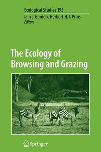 Cover image for The Ecology of Browsing and Grazing