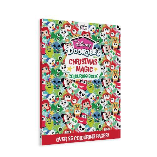 Cover image for Disney Doorables Christmas Magic Colouring Book
