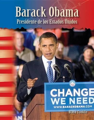 Cover image for Barack Obama: Presidente de los Estados Unidos (Barack Obama: President of the United States) (Spanish Version)