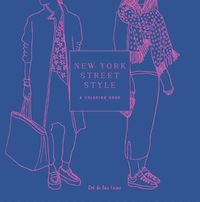Cover image for New York Street Style: A Coloring Book