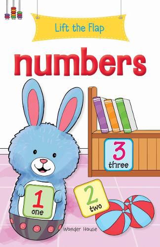 Lift the Flap Numbers Early Learning Novelty for Children