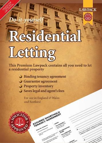 Cover image for Premium Do-it-Yourself Residential Letting: Contains all you need to let a residential property