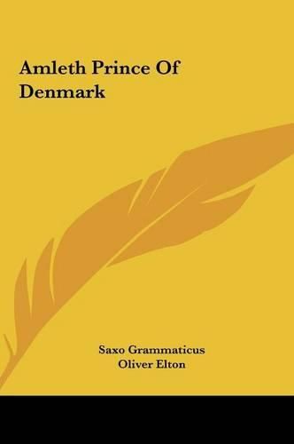 Cover image for Amleth Prince of Denmark
