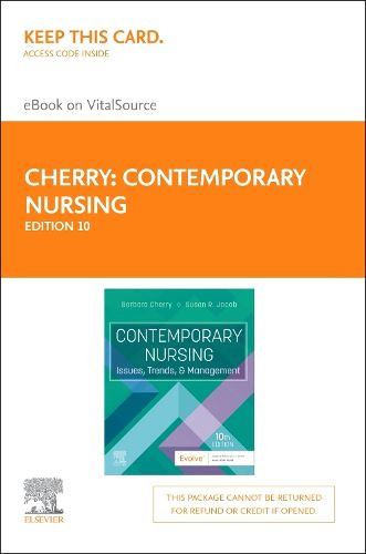 Cover image for Contemporary Nursing - Elsevier E-Book on Vitalsource (Retail Access Card): Issues, Trends, & Management