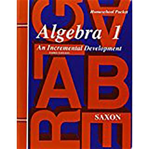 Cover image for Saxon Algebra 1 Answer Key & Tests Third Edition