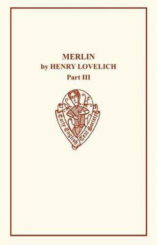 Cover image for Henry Lovelich's Merlin III