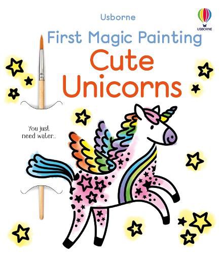 Cover image for First Magic Painting Cute Unicorns
