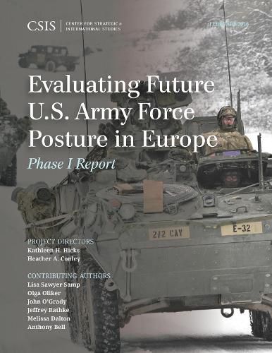 Cover image for Evaluating Future U.S. Army Force Posture in Europe: Phase I Report