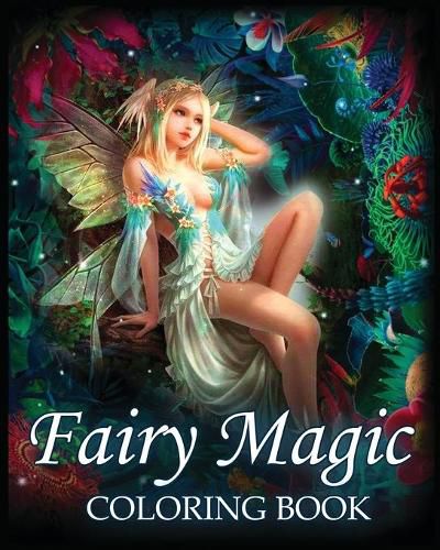 Cover image for Fairy Magic Coloring Book