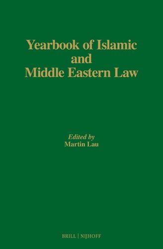 Cover image for Yearbook of Islamic and Middle Eastern Law, Volume 23 (2023)