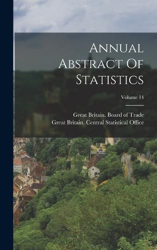 Cover image for Annual Abstract Of Statistics; Volume 14