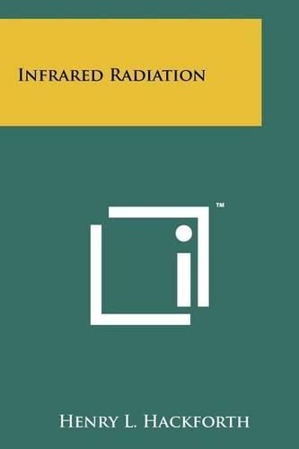 Cover image for Infrared Radiation
