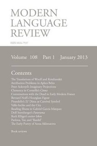 Cover image for MLR January 2013