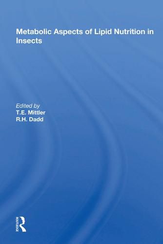 Cover image for Metabolic Aspects of Lipid Nutrition in Insects