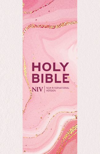 Cover image for NIV Larger Print Personal Pastel Pink Bible