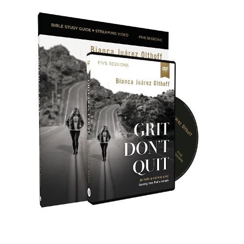 Cover image for Grit Don't Quit Study Guide with DVD