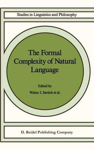 Cover image for The Formal Complexity of Natural Language