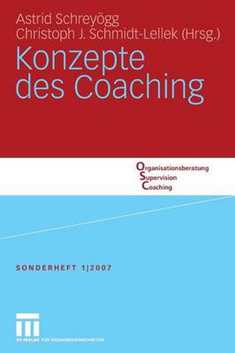 Cover image for Konzepte Des Coaching