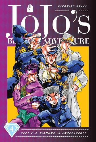 Cover image for JoJo's Bizarre Adventure: Part 4--Diamond Is Unbreakable, Vol. 4: Volume 4