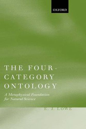 Cover image for The Four-Category Ontology: A Metaphysical Foundation for Natural Science