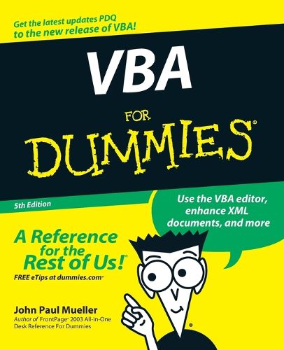 Cover image for VBA For Dummies