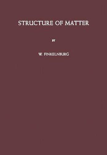 Cover image for Structure of Matter