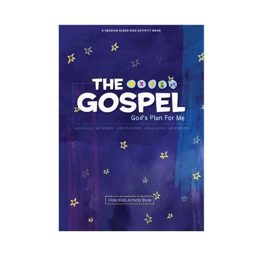 Cover image for The Gospel: God's Plan for Me - Older Kids Activity Book