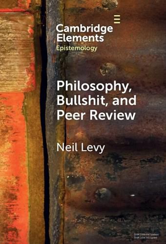 Cover image for Philosophy, Bullshit, and Peer Review