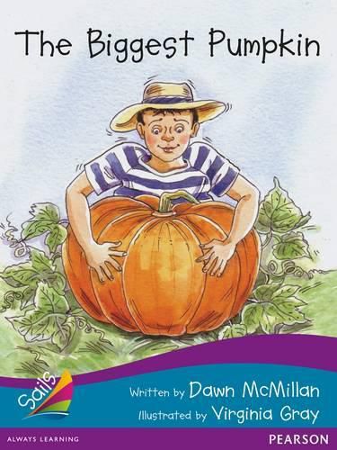 Cover image for Sails Fluency Turquoise Bridging Purple: The Biggest Pumpkin