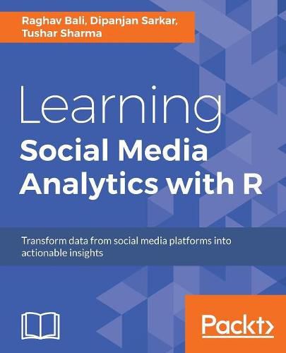 Cover image for Learning Social Media Analytics with R