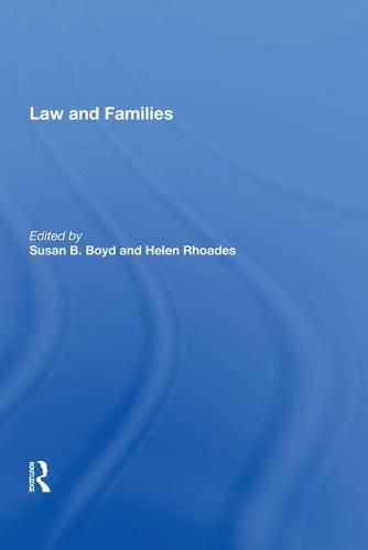 Cover image for Law and Families