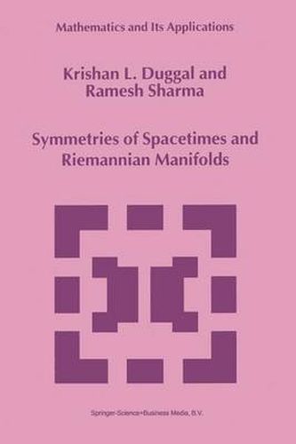 Cover image for Symmetries of Spacetimes and Riemannian Manifolds