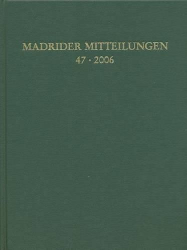 Cover image for Madrider Mitteilungen 47 (2006)