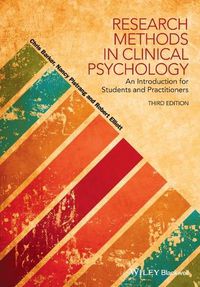 Cover image for Research Methods in Clinical Psychology - An Introduction for Students and Practitioners, 3e