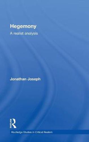 Cover image for Hegemony: A Realist Analysis