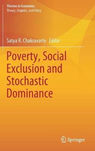 Cover image for Poverty, Social Exclusion and Stochastic Dominance