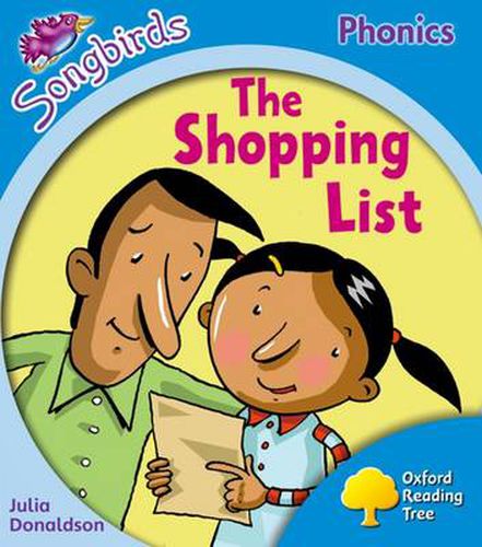 Cover image for Oxford Reading Tree Songbirds Phonics: Level 3: The Shopping List