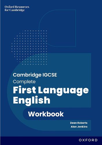 Cover image for Cambridge IGCSE & O Level Complete First Language English: Workbook