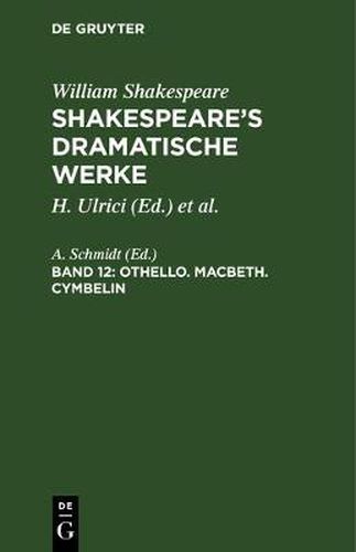 Cover image for Othello. Macbeth. Cymbelin