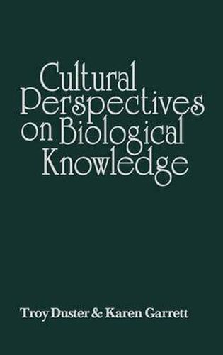 Cover image for Cultural Perspectives on Biological Knowledge