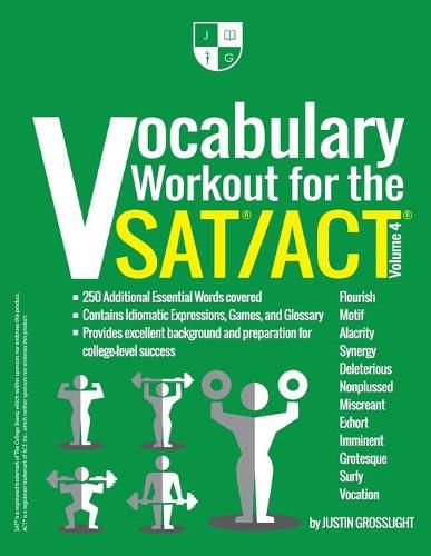 Cover image for Vocabulary Workout for the SAT/ACT: Volume 4