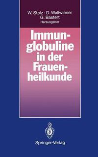 Cover image for Immunglobuline in der Frauenheilkunde