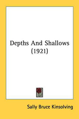 Cover image for Depths and Shallows (1921)