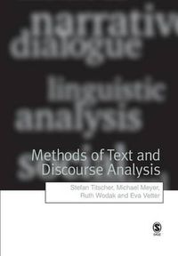 Cover image for Methods of Text and Discourse Analysis: In Search of Meaning