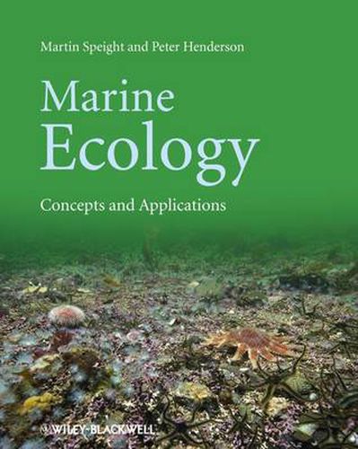 Cover image for Marine Ecology: Concepts and Applications