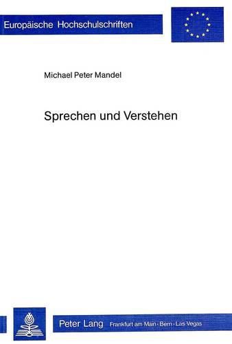 Cover image for Sprechen Und Verstehen