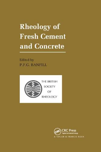 Cover image for Rheology of Fresh Cement and Concrete: Proceedings of an International Conference, Liverpool, 1990