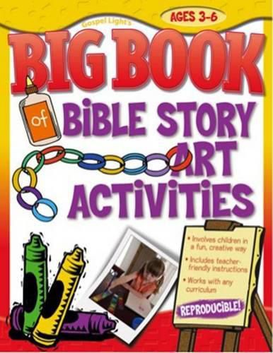 Cover image for The Big Book of Bible Story Art Activities: For Ages 4 to 6